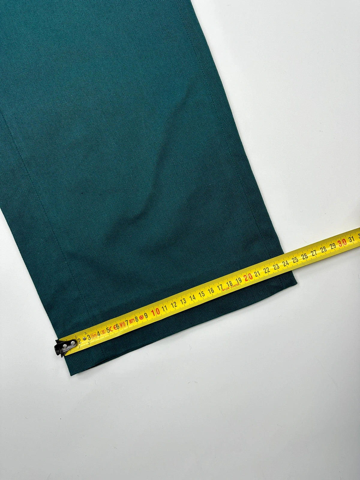 Prada Milano FW2016 Emerald Belt Cotons Crop Pants