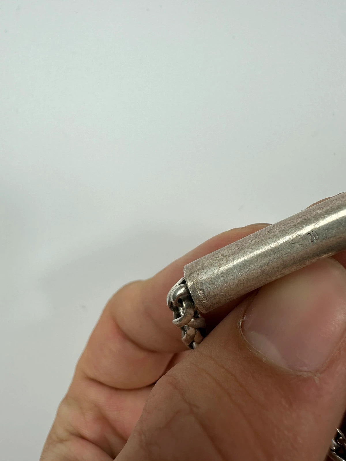 Gucci Silver Army Bracelet SS2001