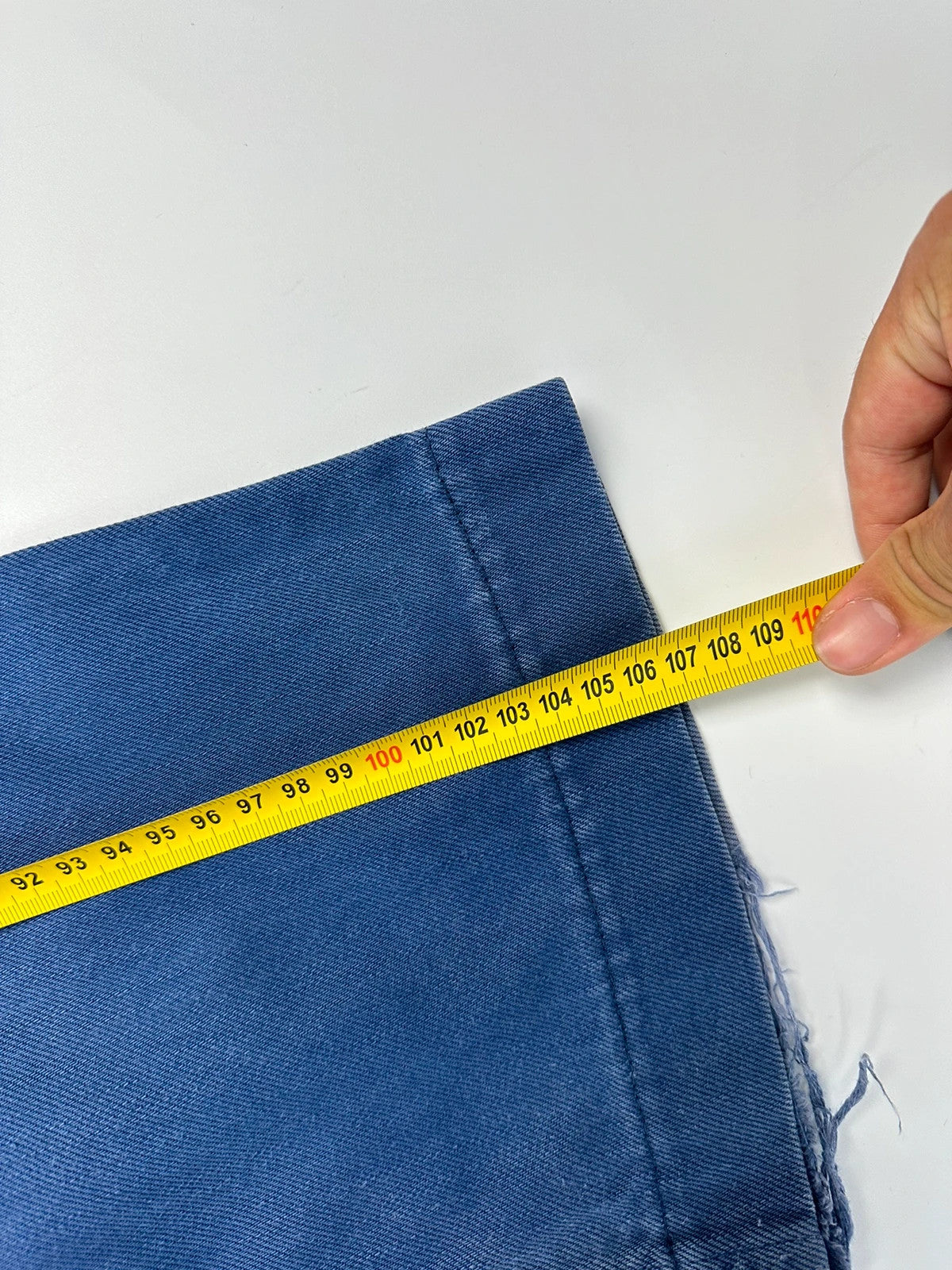 Dolce & Gabbana 00’s Repair French Blue WorkWear Denim Pants