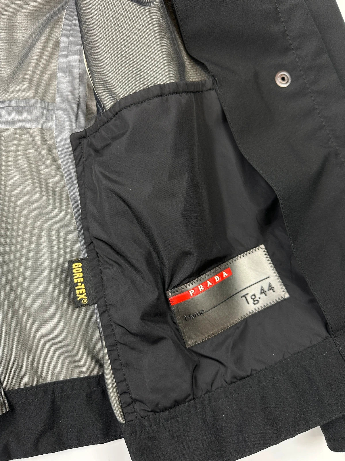 Prada Sport FW2003 Black Nylon Gore-Tex Jacket