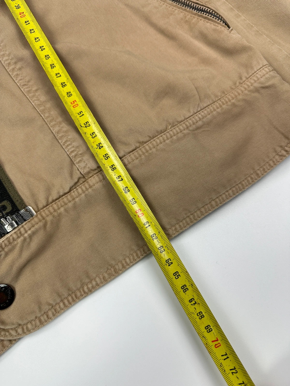 Dolce Gabbana 00’s Cargo Beige Cotton Jacket