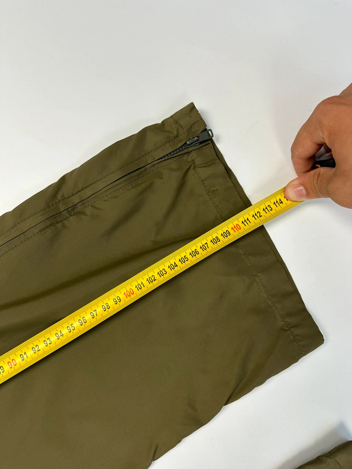 Dolce & Gabbana 00’s Army Khaki Green Nylon Cargo Pants