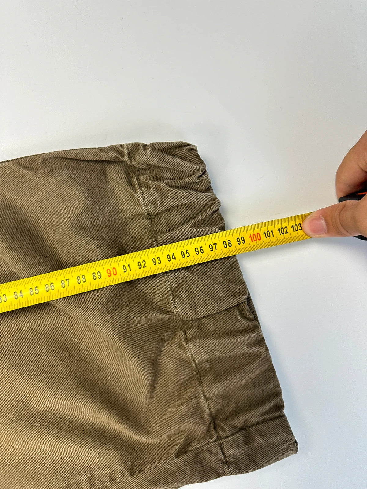 Dolce & Gabbana SS03 Cargo Mesh Khaki Baggy Pants