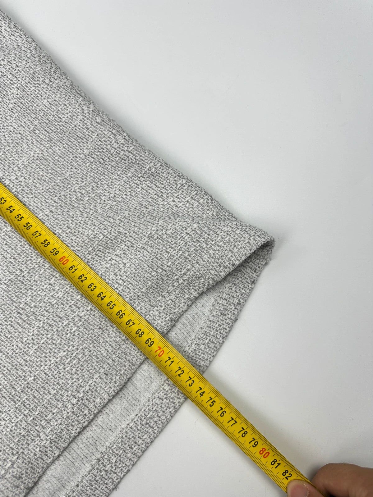 Our Legacy SS2016 Grey Cotton Layer Knit Tee