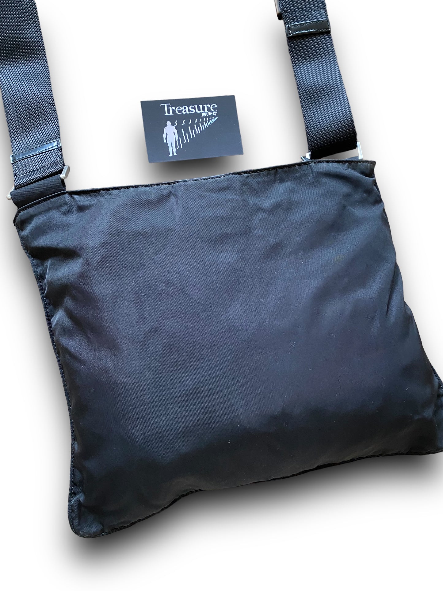 PRADA FLAT BLACK BAG