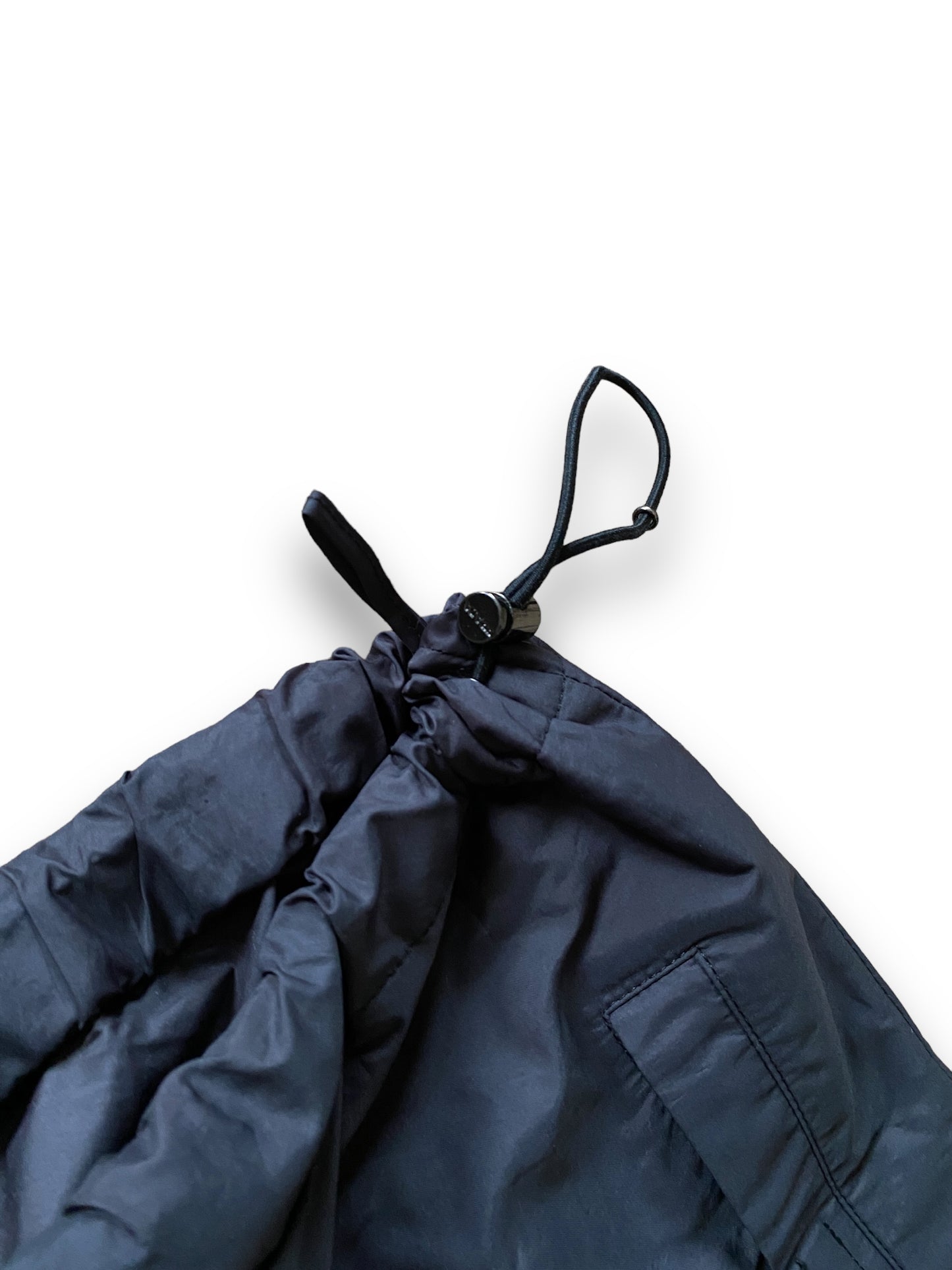 PRADA 1999 BLACK PARACHUTE PANTS