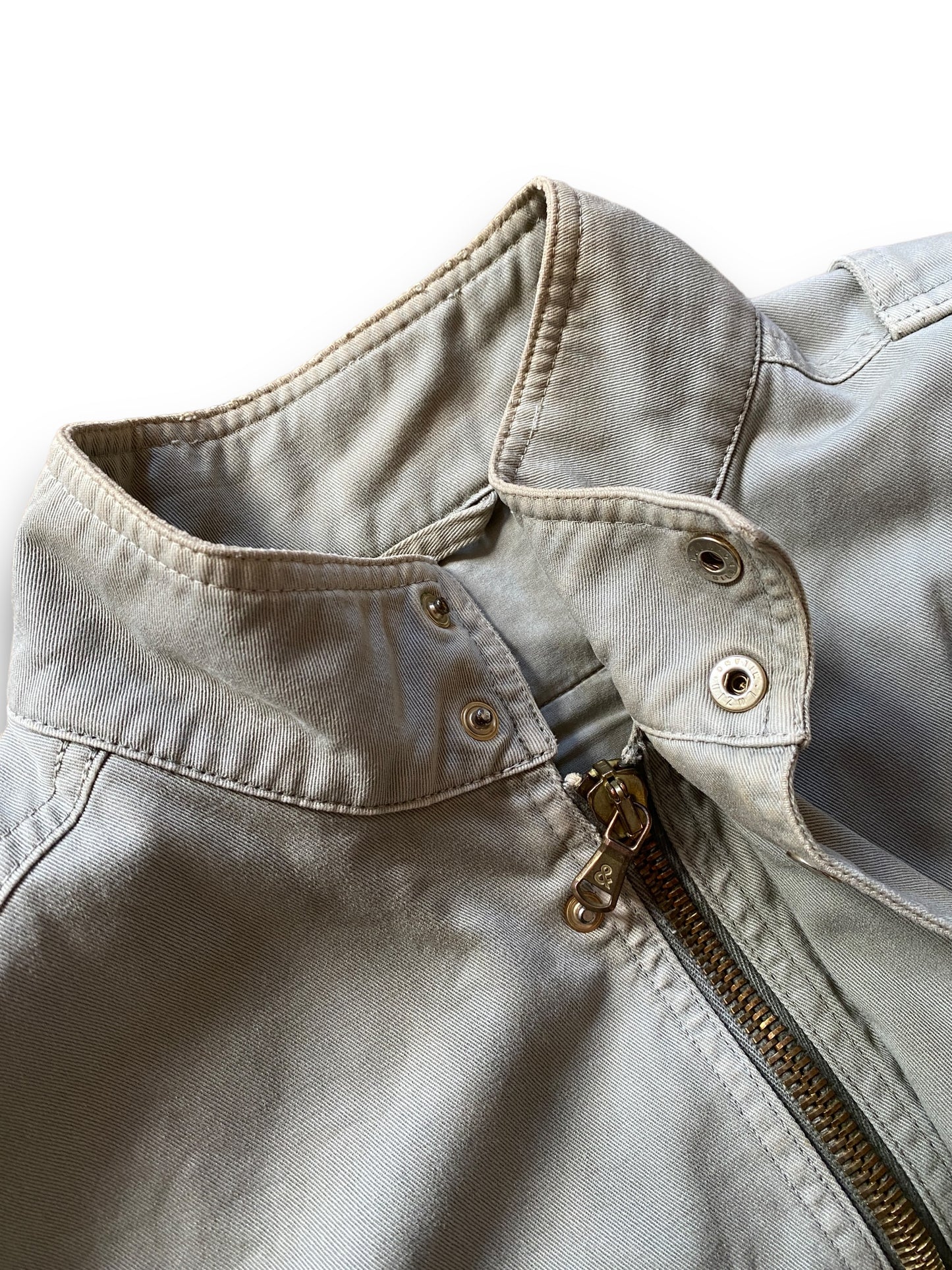 D&G 2003 AVIATOR BEIGE BOMBER JACKET