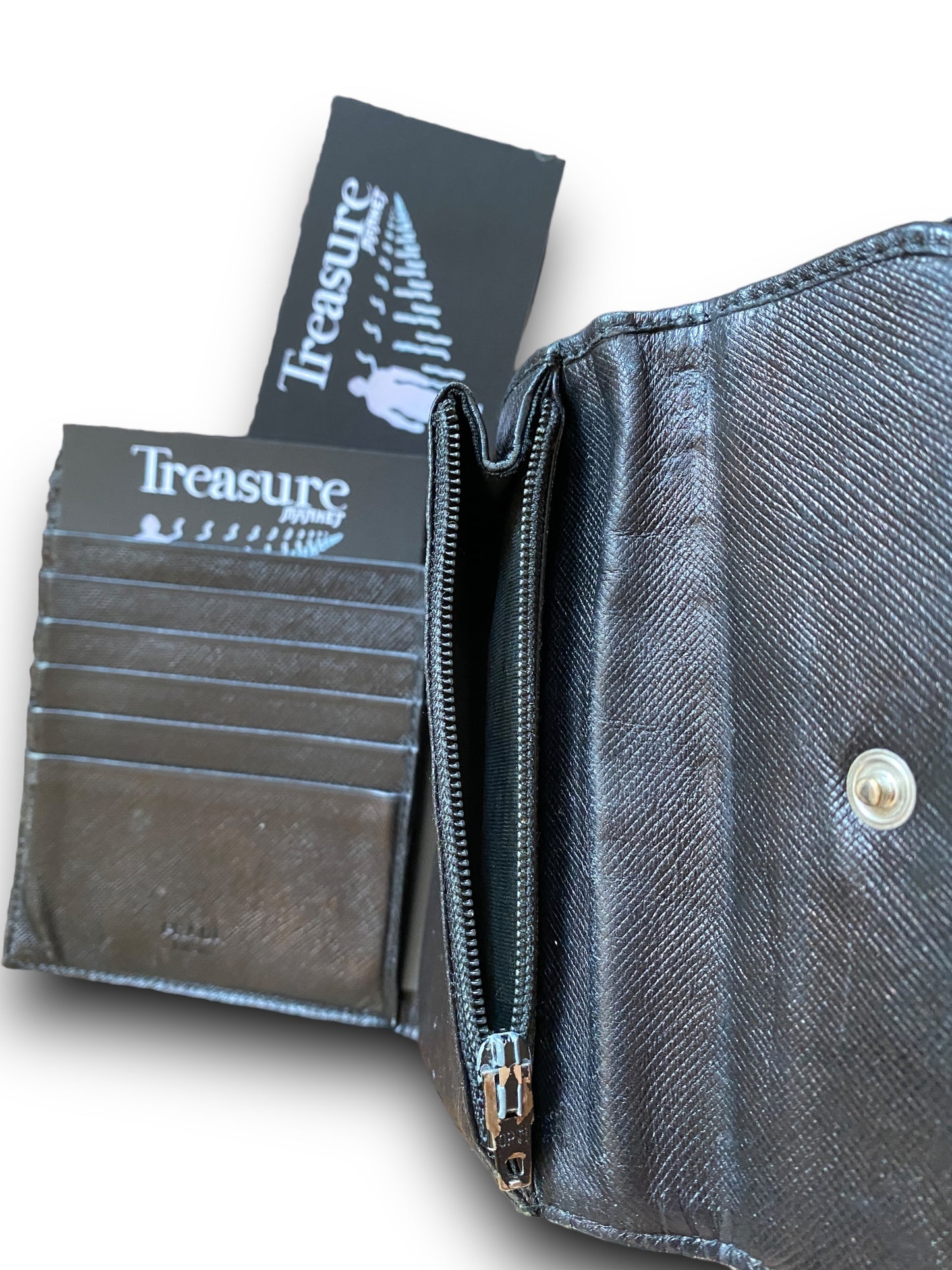 PRADA GREY WALLET