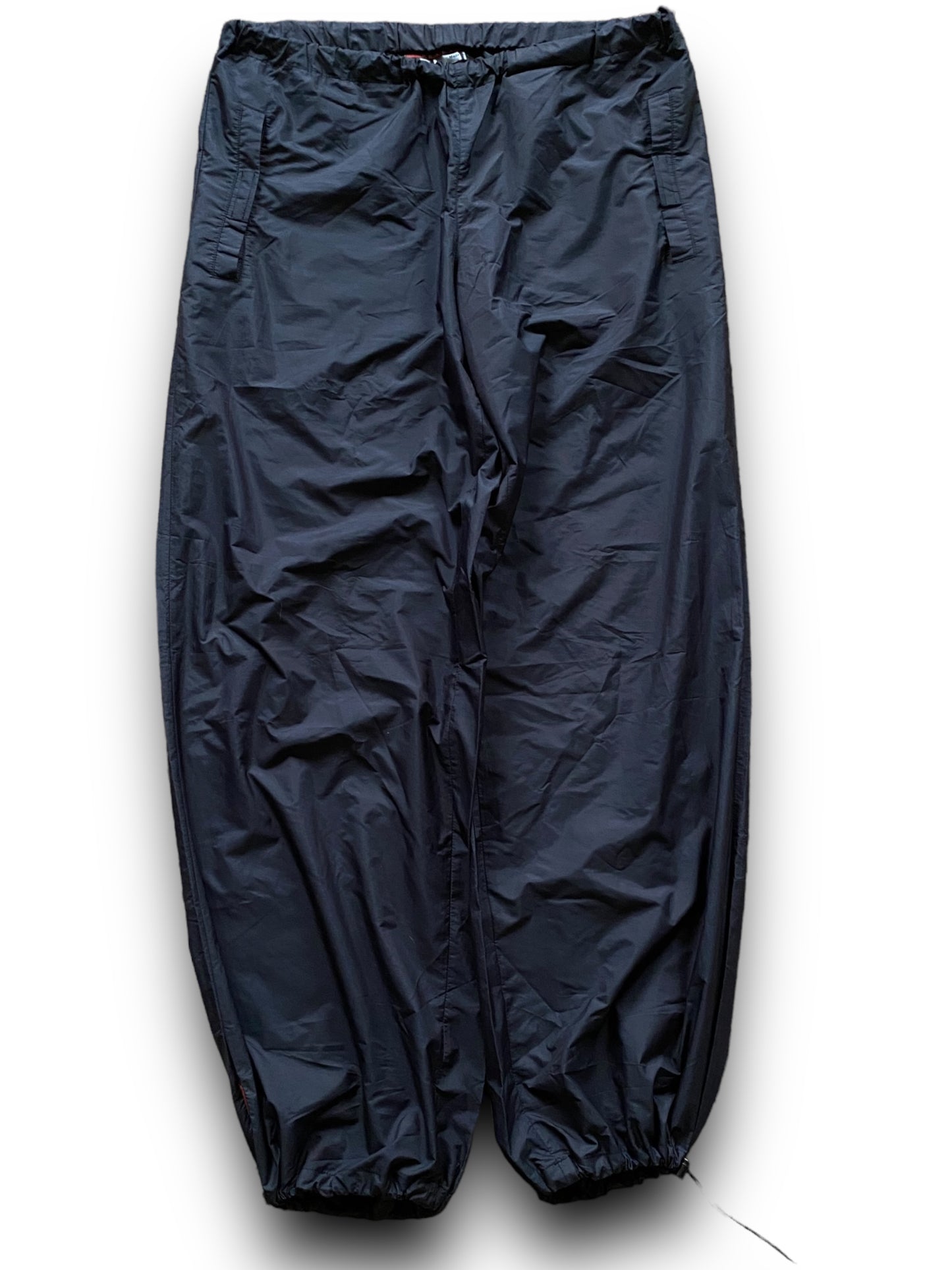 PRADA 1999 BLACK PARACHUTE PANTS