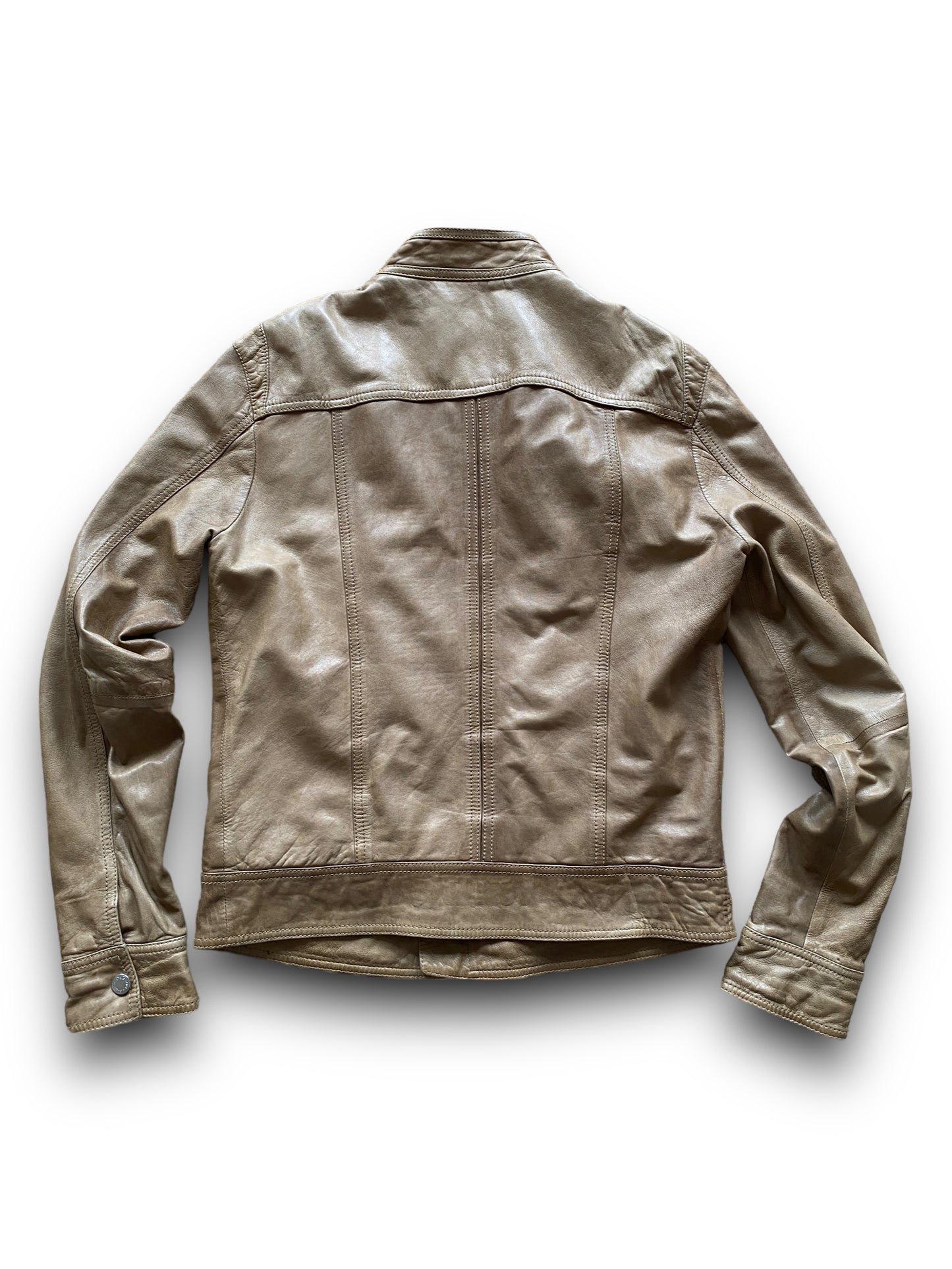 D&G MULTI POCKETS LEATHER JACKET