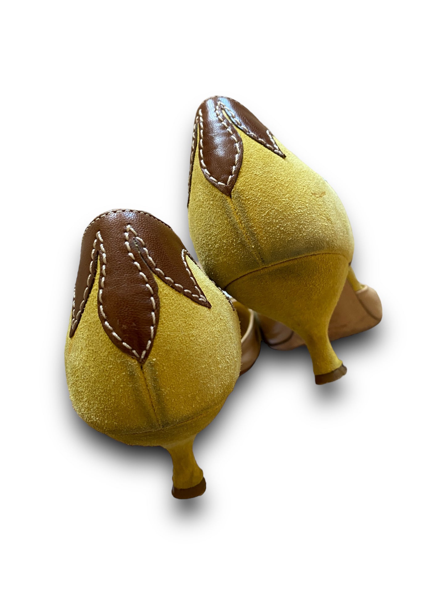 PRADA RARE YELLOW PUMPS