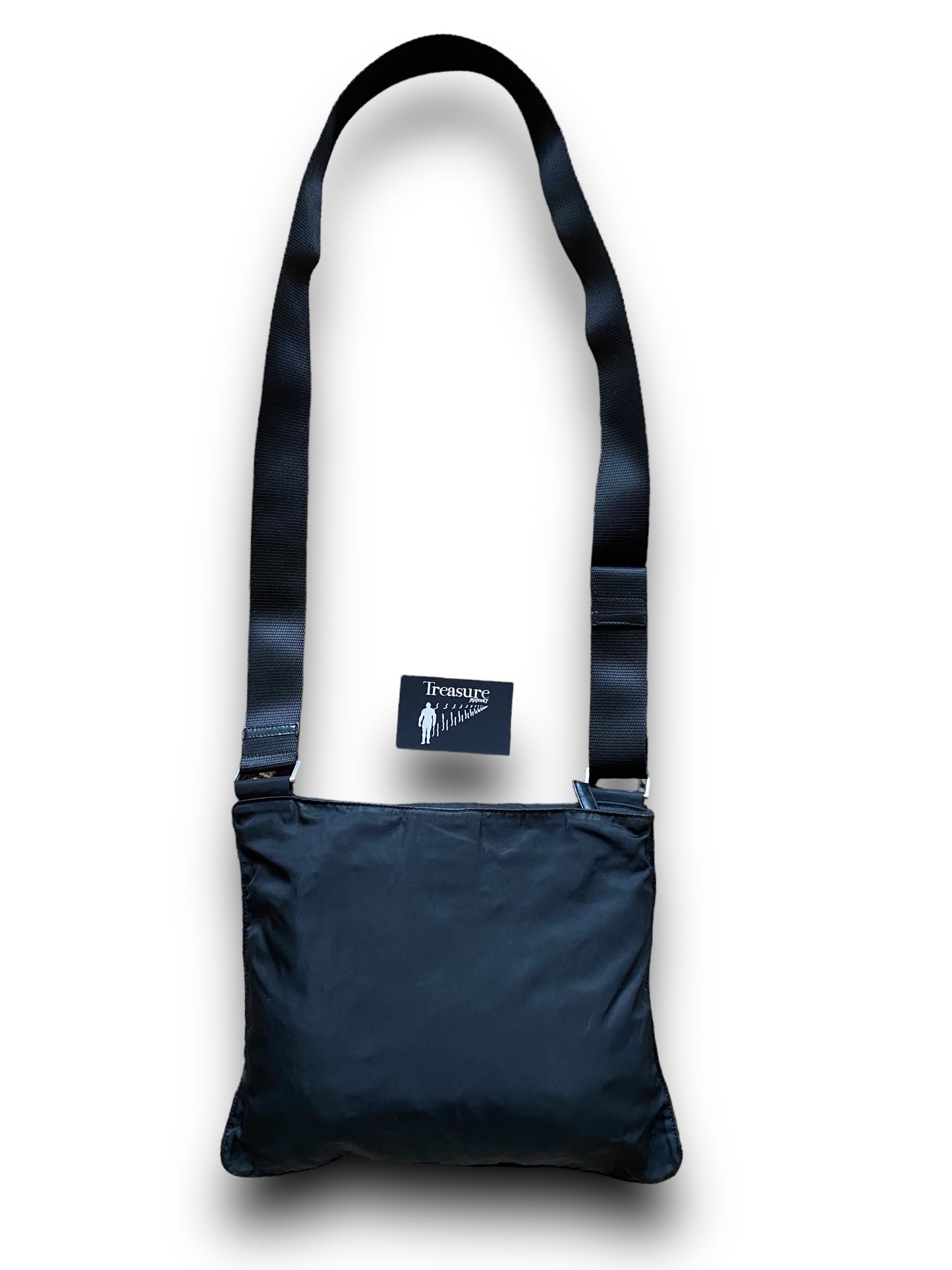 PRADA FLAT BLACK BAG