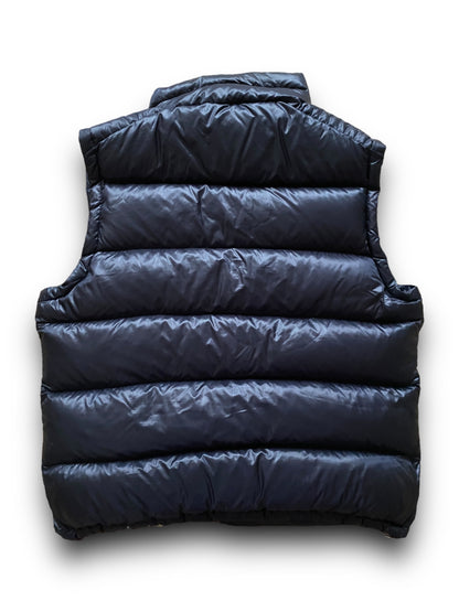 MONCLER NAVY BLACK PUFFER VEST (M-L)