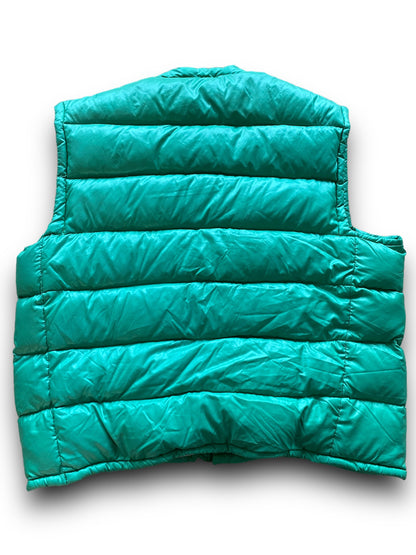 MONCLER 90s EMERALD GREEN PUFFER VEST (L-XL)