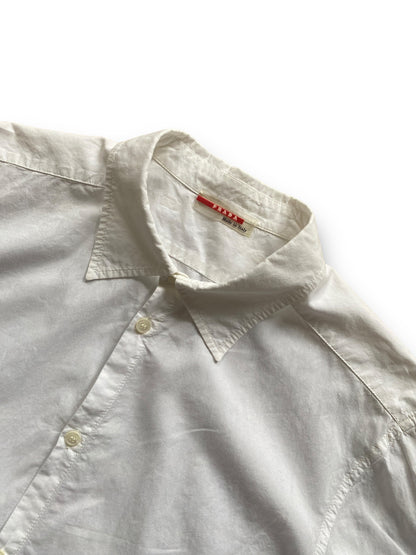 PRADA WHITE SHIRT (M-L)