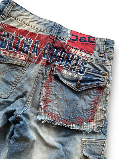 DOLCE & GABBANA DENIM SHORT(S-M)