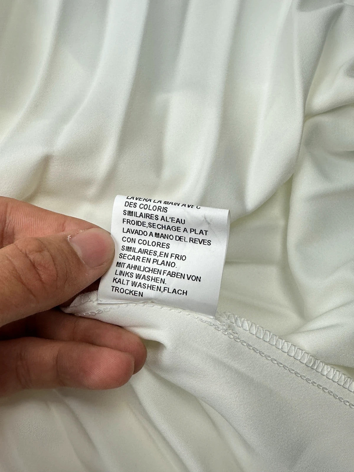 Plein Sud white long pleated skirt with elastic waistband, vintage 2000s style.