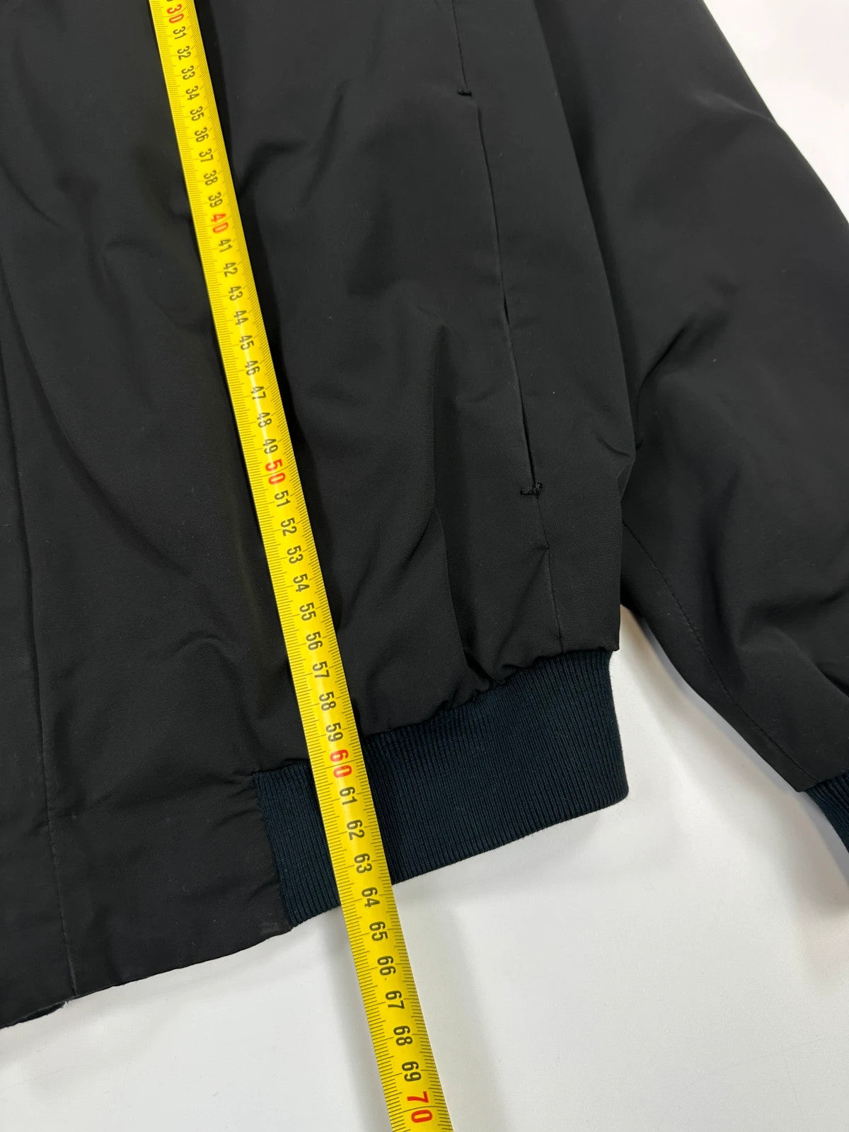 Prada black nylon hooded jacket with logo detail from FW2007 collection.