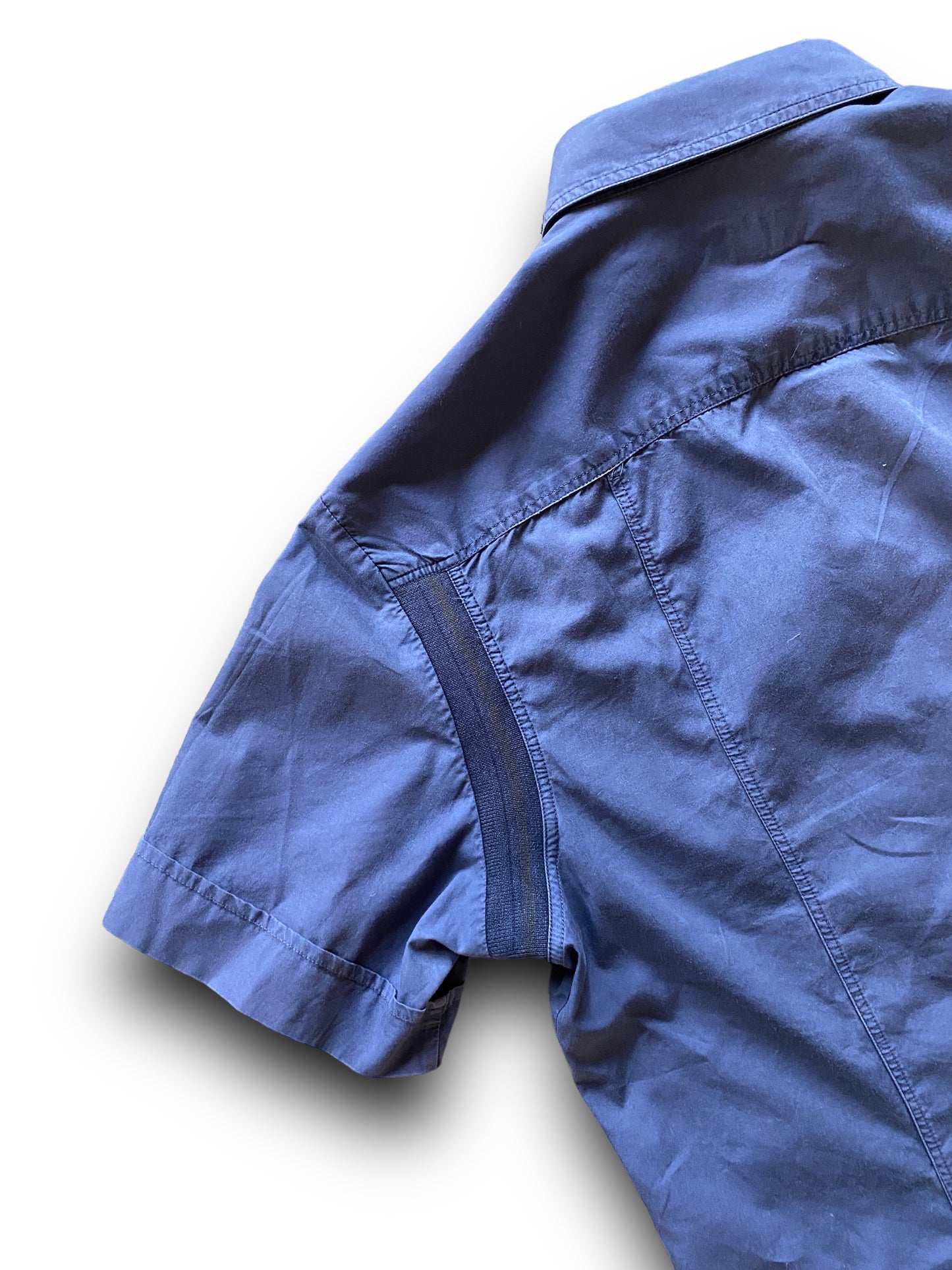 DOLCE GABBANA TECHNICAL BLUE SHIRT (S-M)