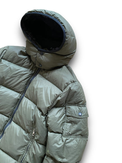 MONCLER VINTAGE MAYA KAKI GREEN PUFFER JACKET (S-M)