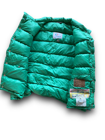 MONCLER 90s EMERALD GREEN PUFFER VEST (L-XL)