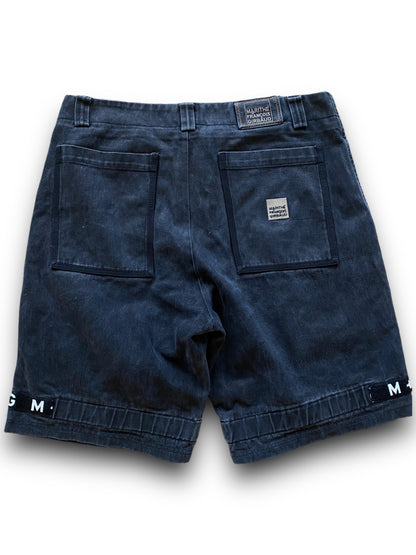 MFG BLACK FADED BAGGY DENIM SHORT (L-XL)