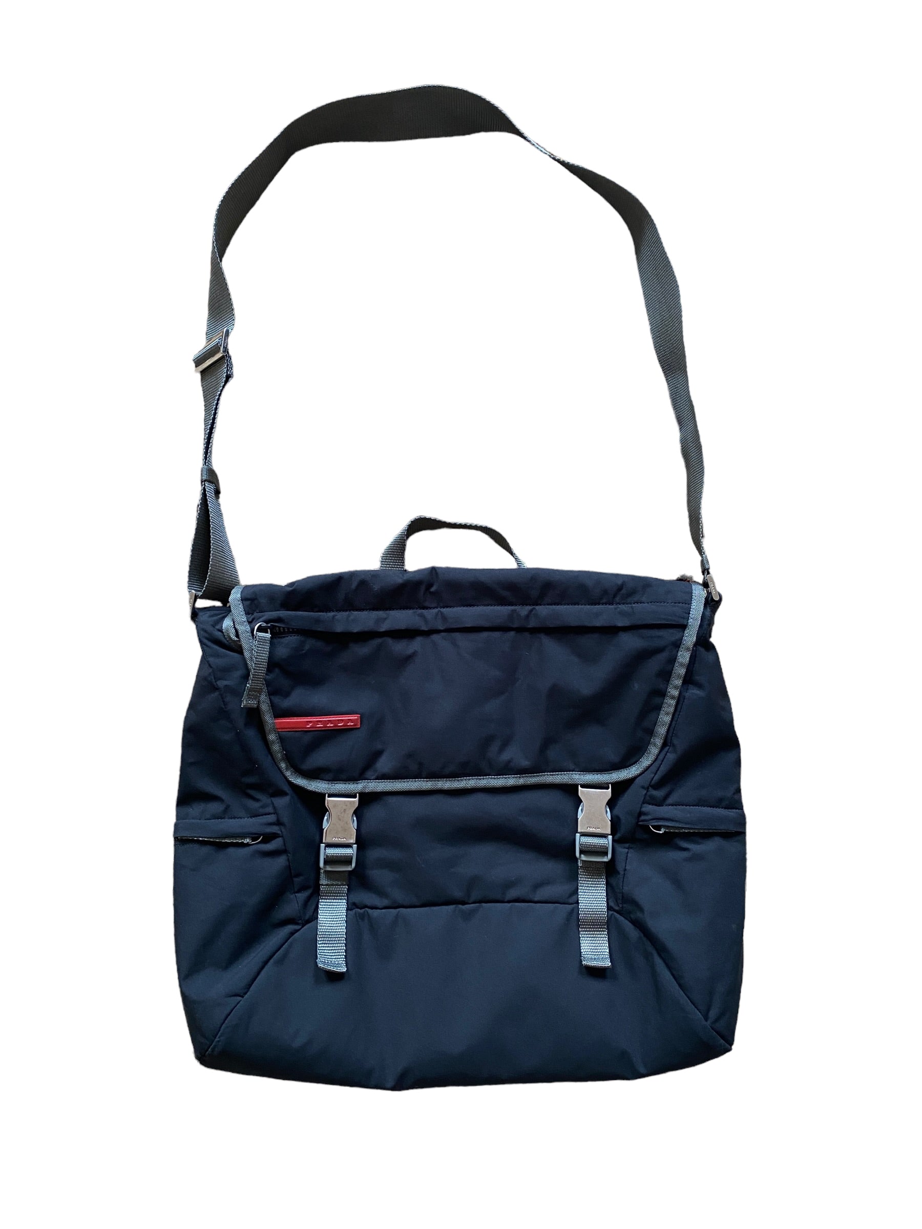 Home :: Categories :: Menu :: Accessories :: Bags :: Vintage  Prada  Sport Buckle Mesh Backpack