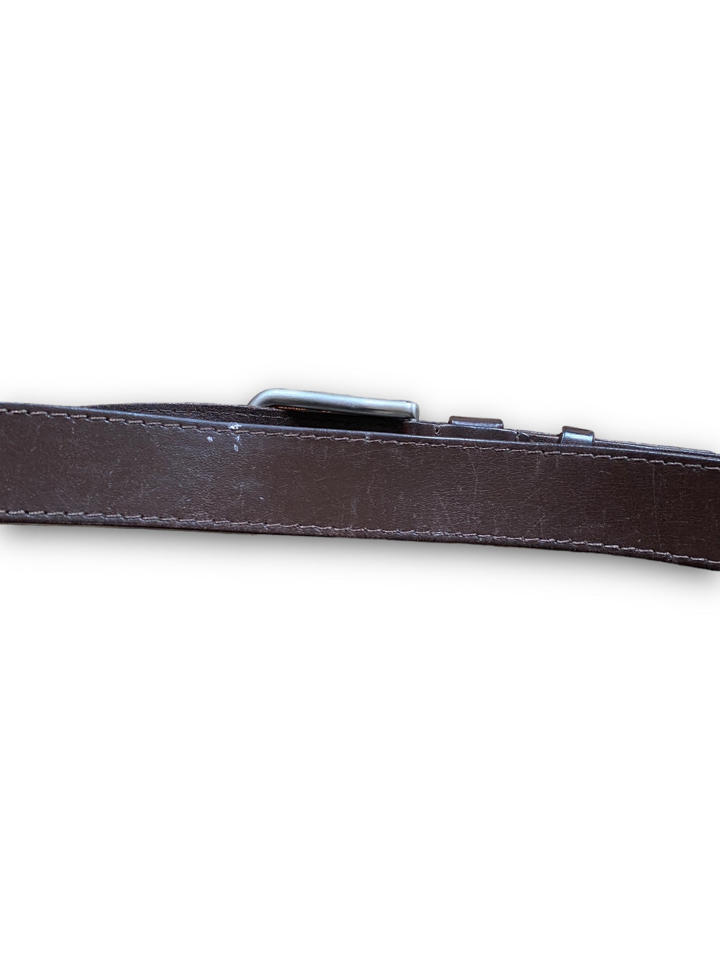 PRADA BROWN LEATHER BELT