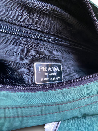 PRADA EMERALD GREEN SLINGBAG