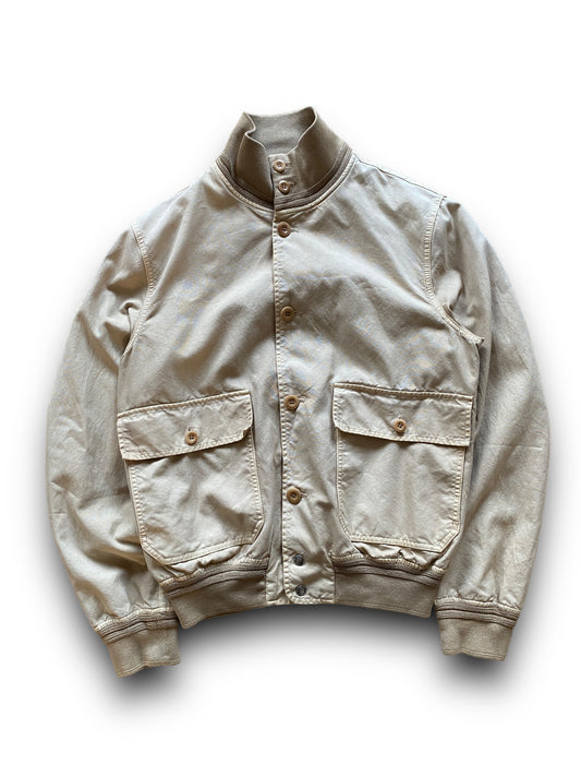 CP COMPANY BEIGE FLIGHT JACKET (M)