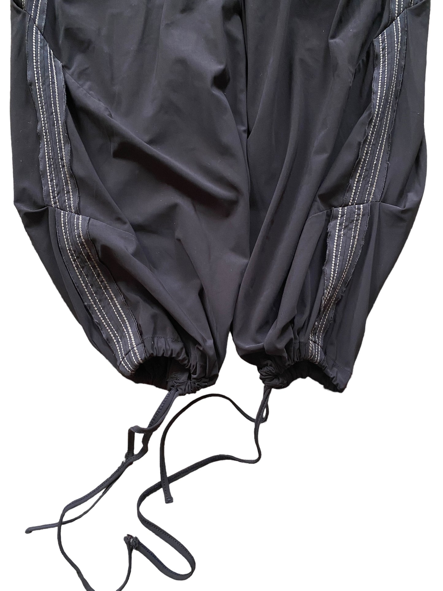 MFG BAGGY PARACHUTE JOGGERS BROWN STRIPES (M)