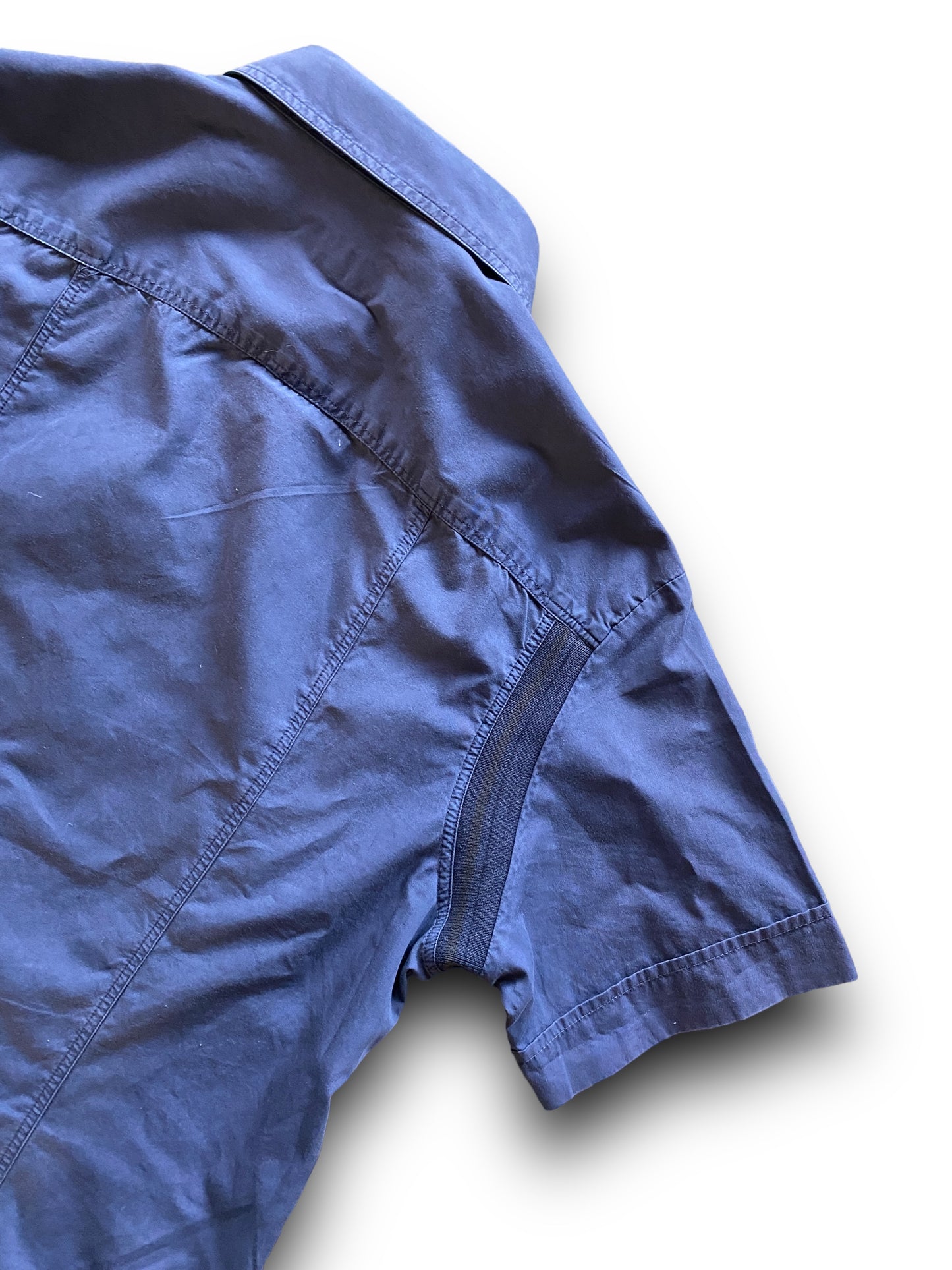 DOLCE GABBANA TECHNICAL BLUE SHIRT (S-M)