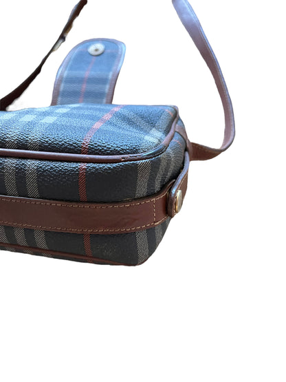 BURBERRYS BLUE MESSENGER BAG