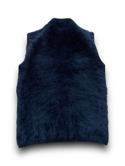 PRADA SPORT ARCHIVE BLACK FURY HAIR GILET (M)