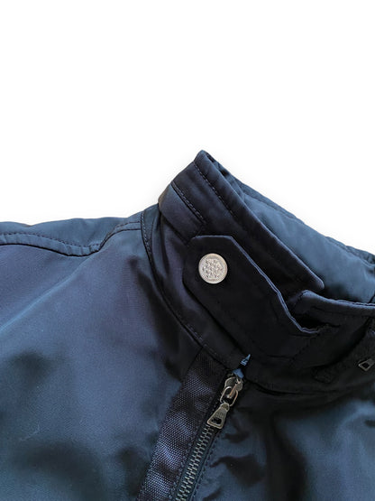 PRADA MAIN LINE HEAVY BLACK NYLON BOMBER (M)