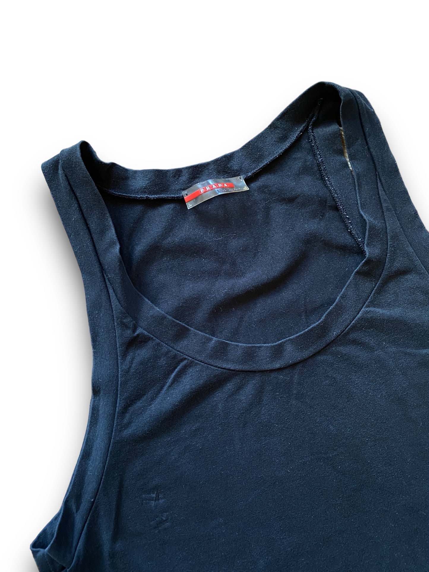 PRADA SPORT BLACK TANK TOP (S)