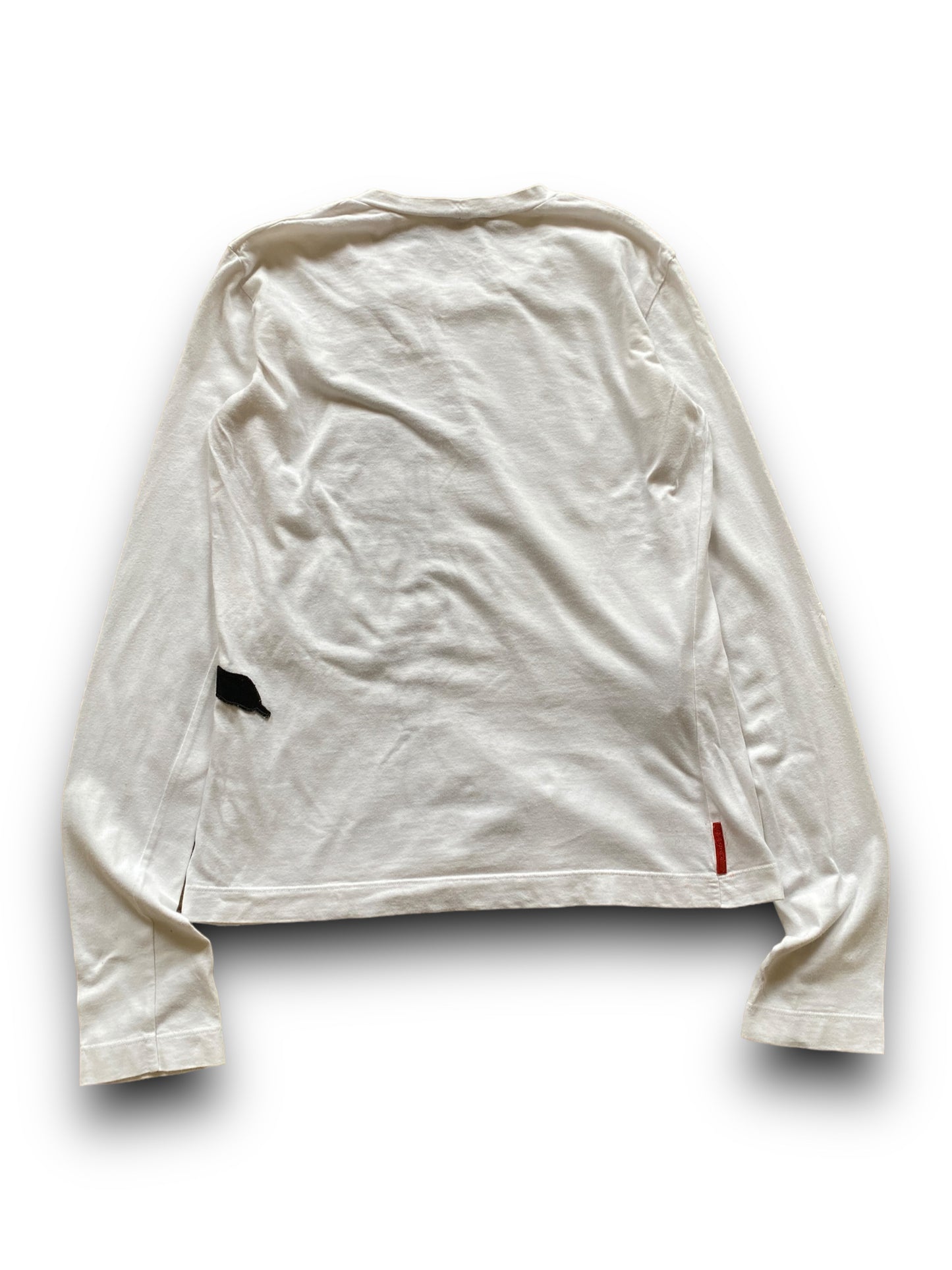 PRADA SPORT ICE SKATES GIRLS WHITE LONGSLEEVE (M)