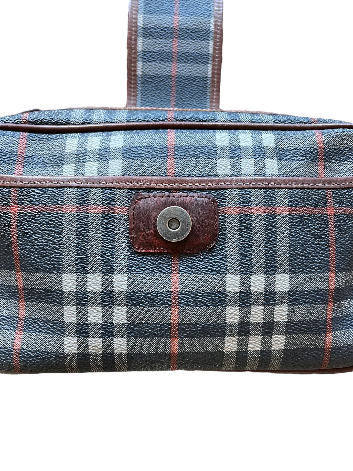 BURBERRYS BLUE MESSENGER BAG