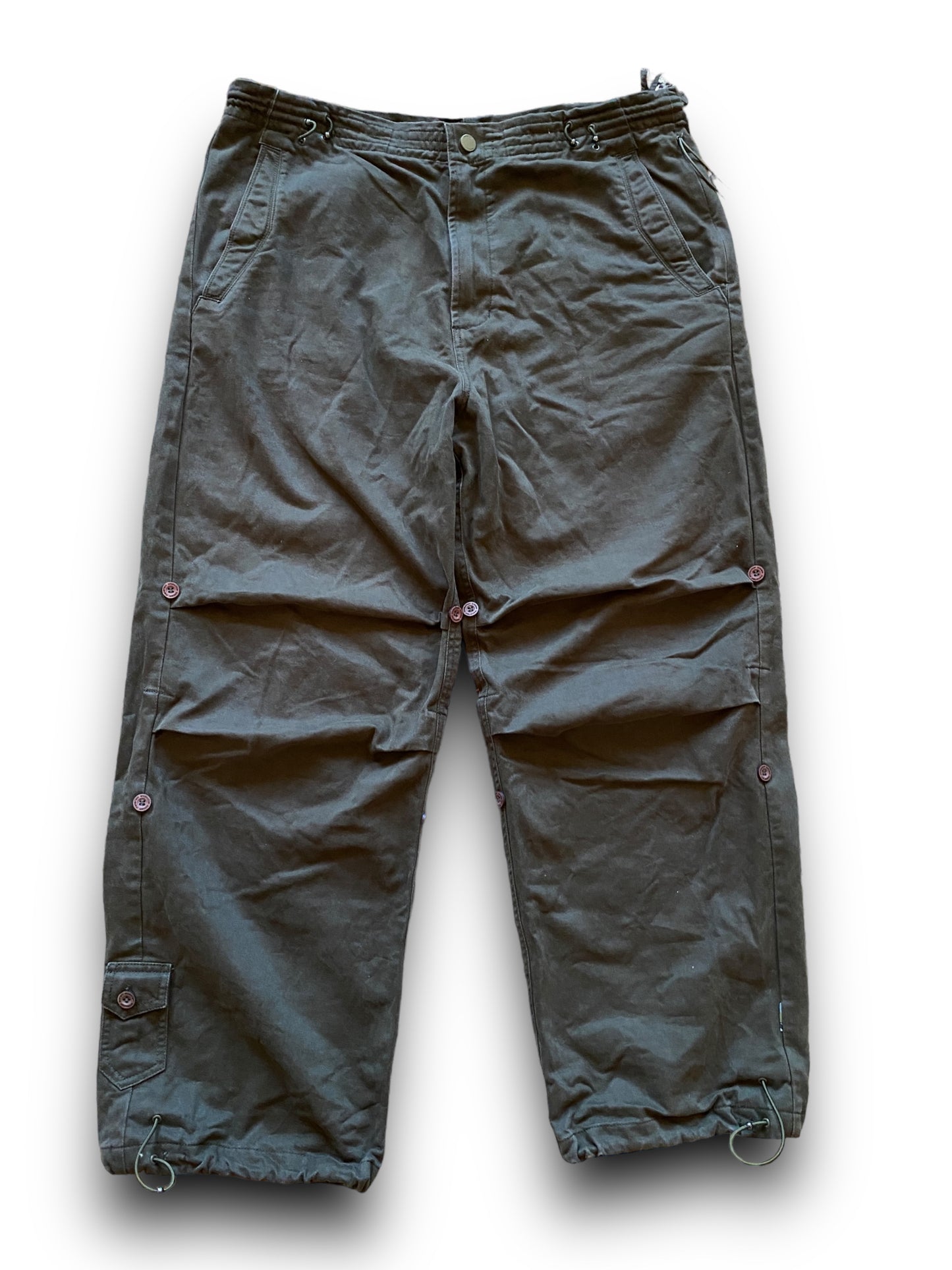 MAHARISHI KAKI BAGGY SNOPANTS (L)