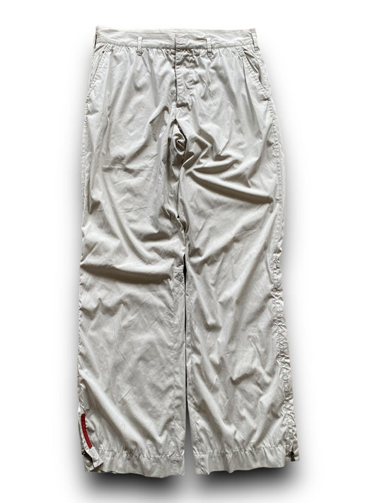 PRADA LIGHT CREME PANTS (M)