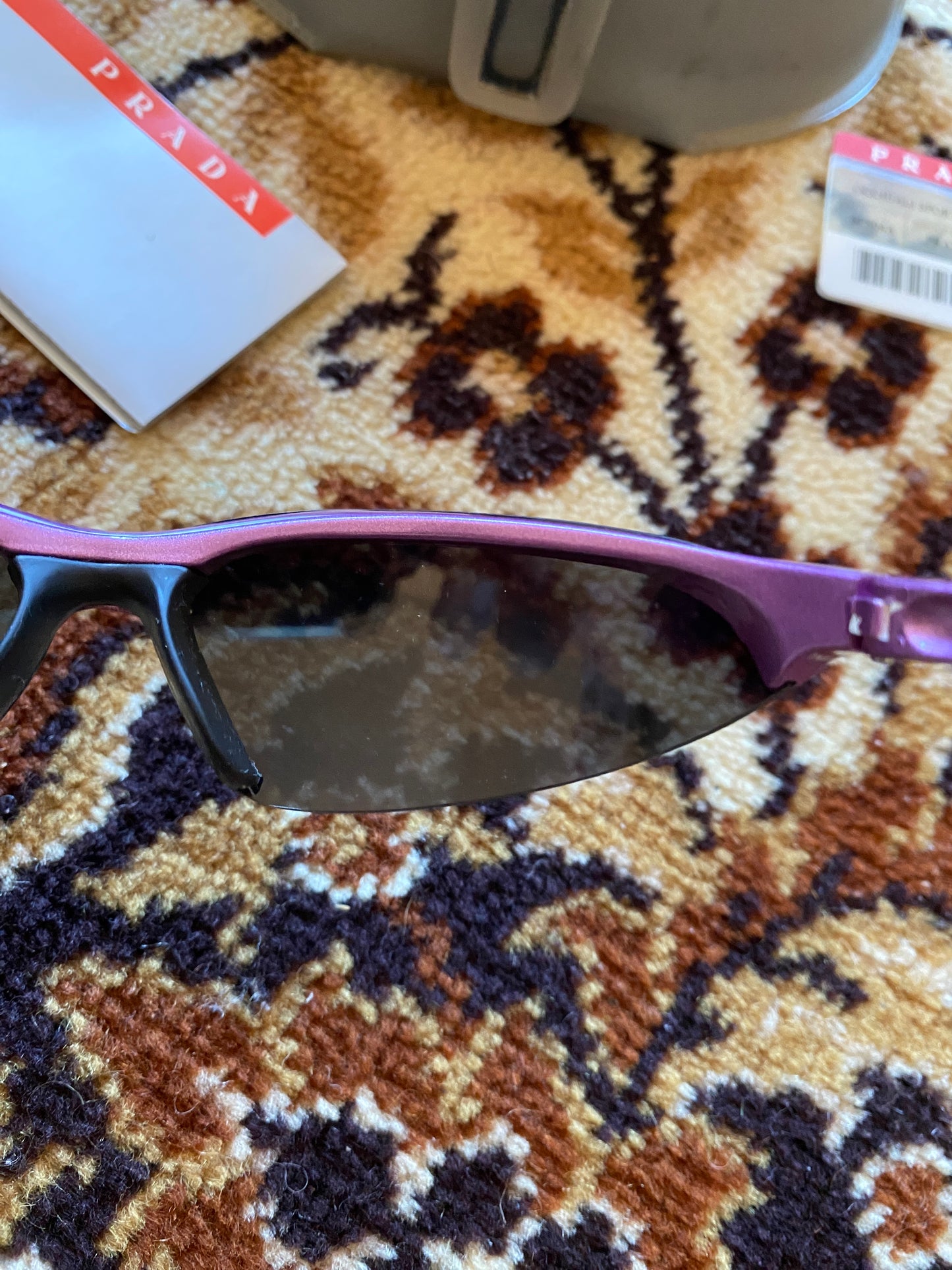 PRADA SPORT PURPLE RACING SUNGLASSES