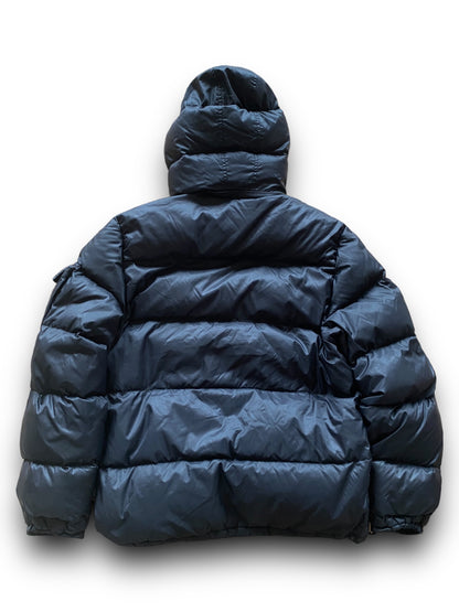 MONCLER VINTAGE MAYA BLACK PUFFER JACKET (L)