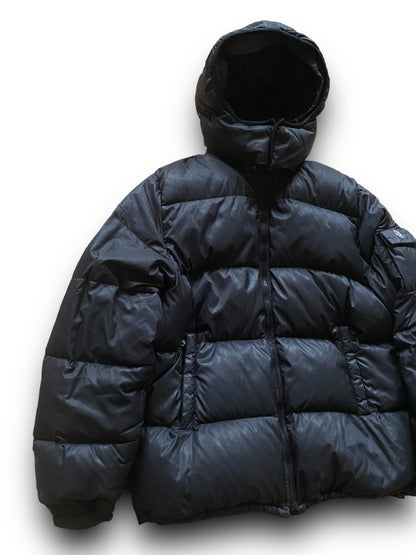 MONCLER VINTAGE MAYA BLACK PUFFER JACKET (L)