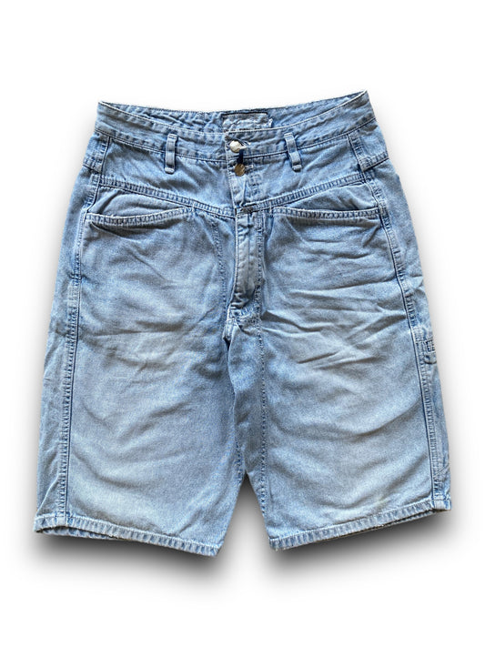 MFG STONE WASH DENIM JORT (S-M)