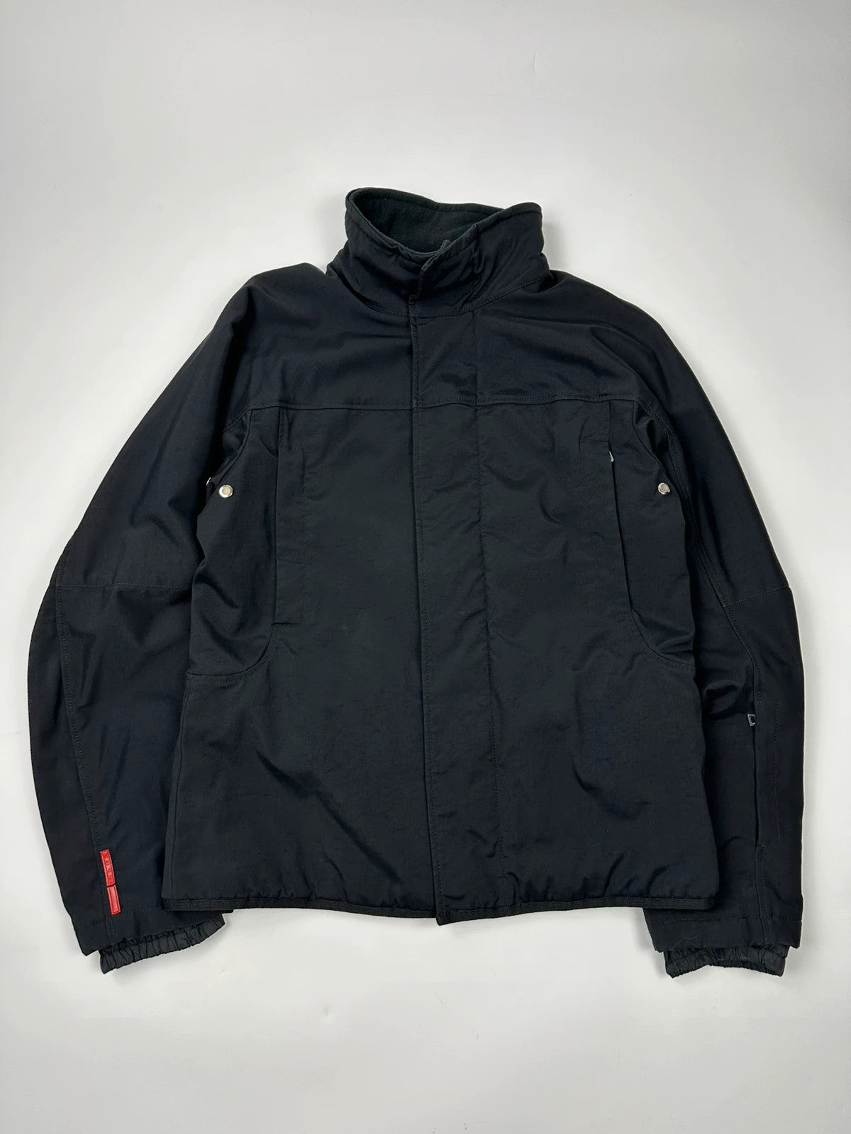 Prada Sport FW2004 Heavy Duty Black Jacket