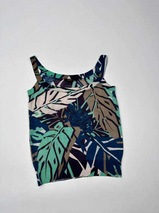 Gucci 00’s Jungle Leafs Cashmere Top