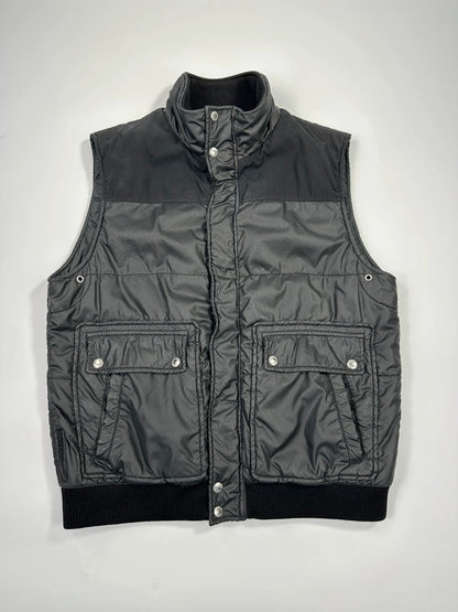 Prada Sport FW2006 Black Sleeveless Puffer Jacket