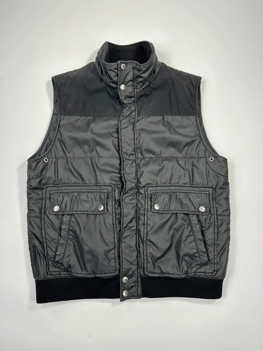 Prada Sport FW2006 Black Sleeveless Puffer Jacket