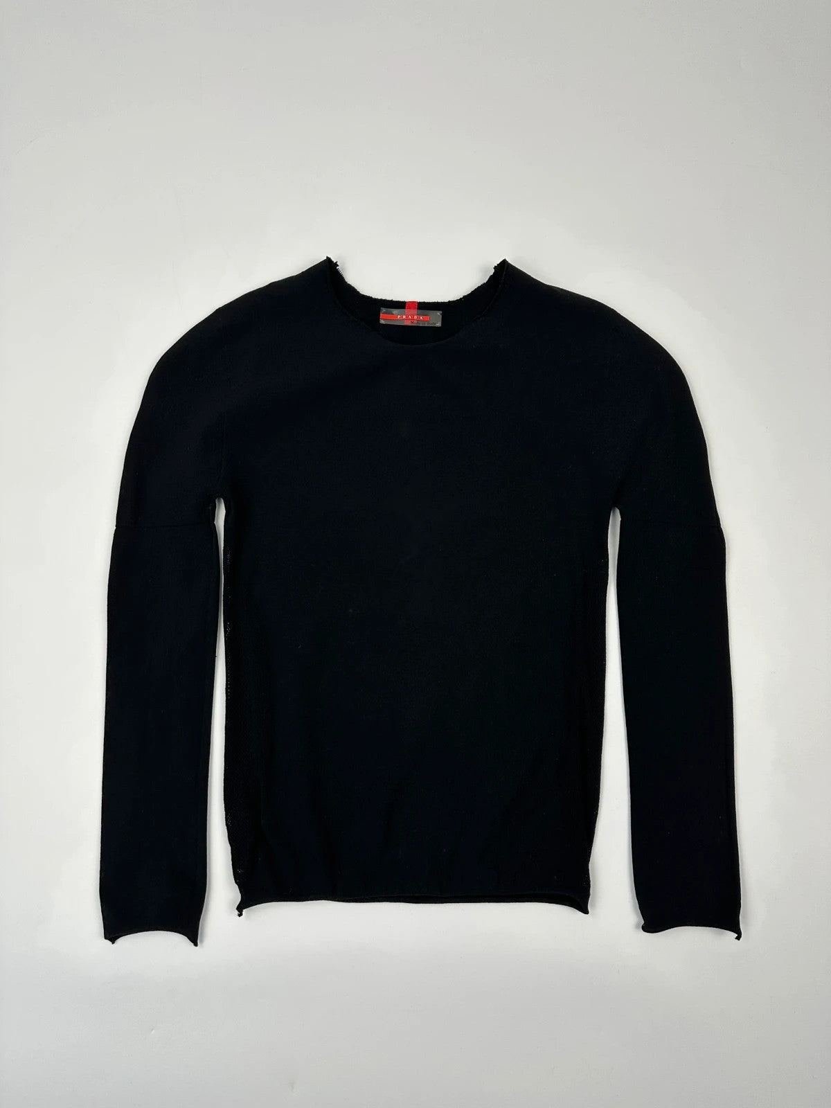 Prada Sport 00’s Stretch Black Longsleeves