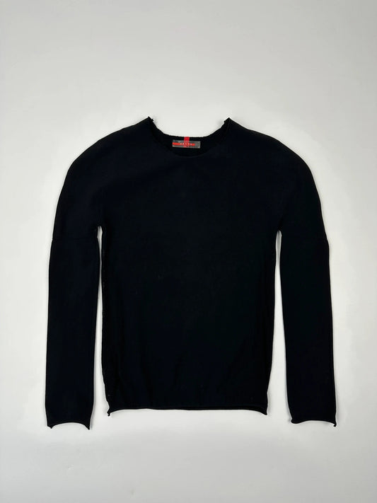 Prada Sport 00’s Stretch Black Longsleeves